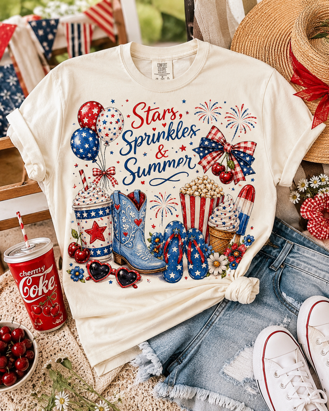 Stars, Sprinkles & Summer Tee