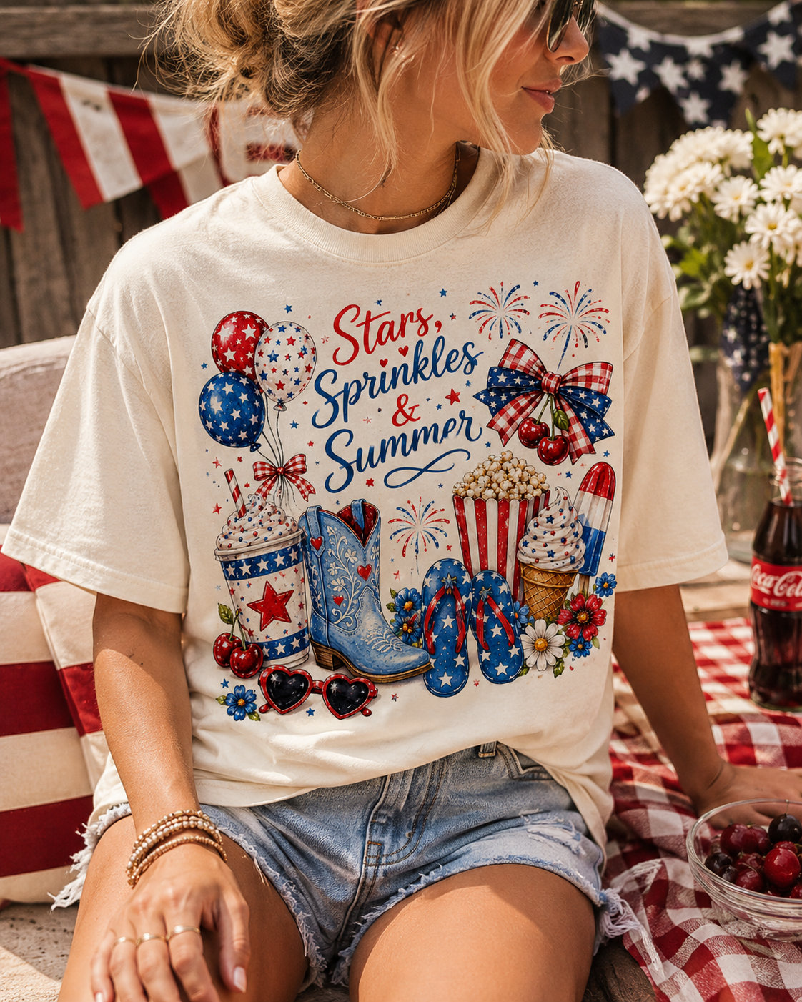 Stars, Sprinkles & Summer Tee