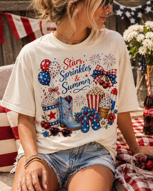Stars, Sprinkles & Summer Tee