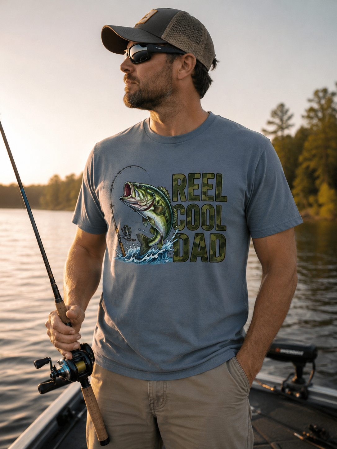 Reel Cool Dad Tee
