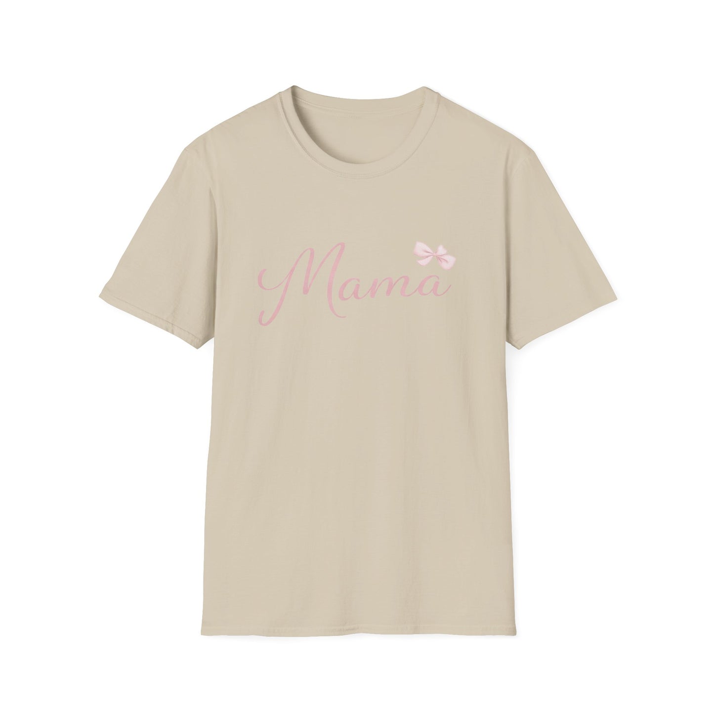 MAMA T-Shirt | pink calligraphy, motherhood tee | Matching MINI Tee