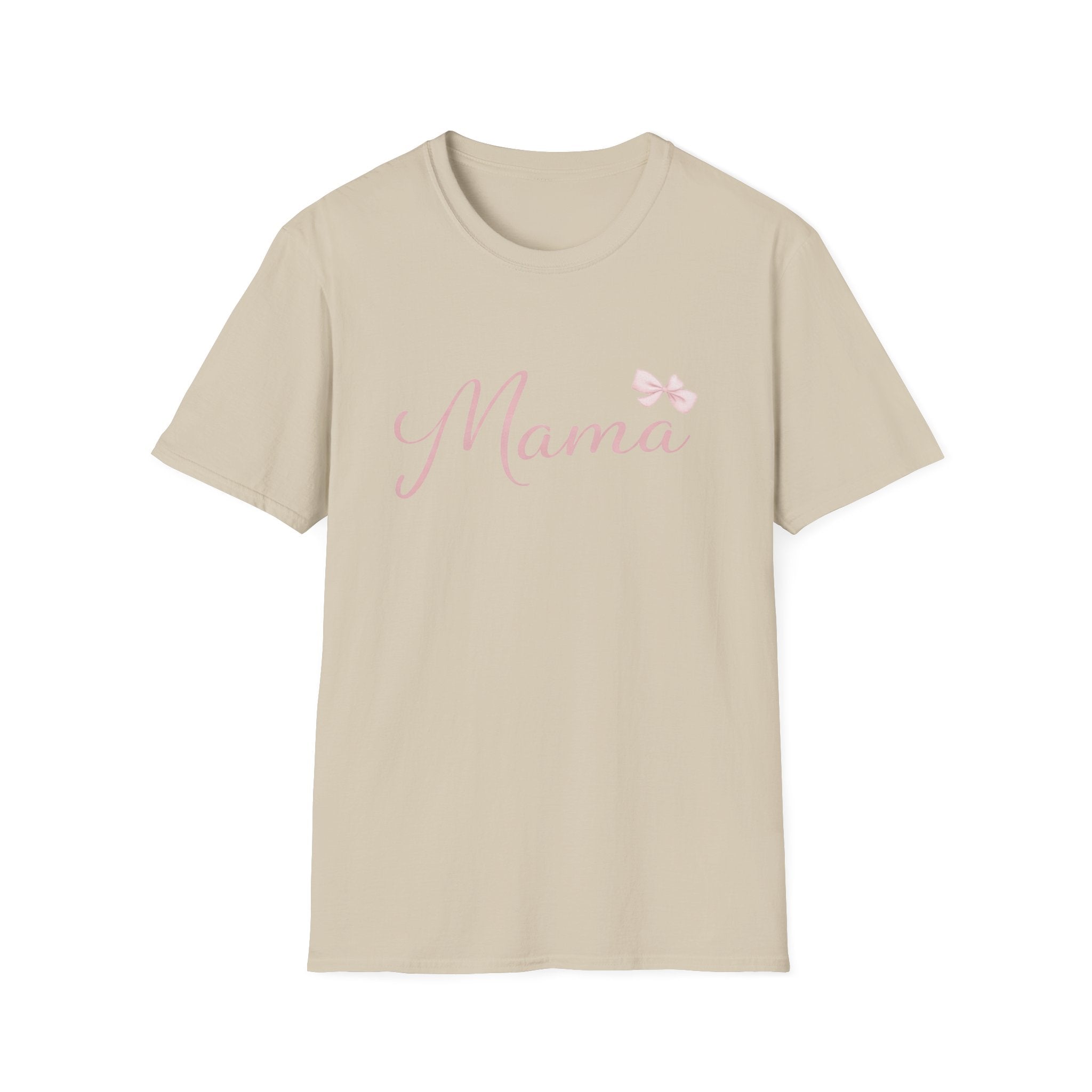 MAMA T-Shirt | pink calligraphy, motherhood tee | Matching MINI Tee