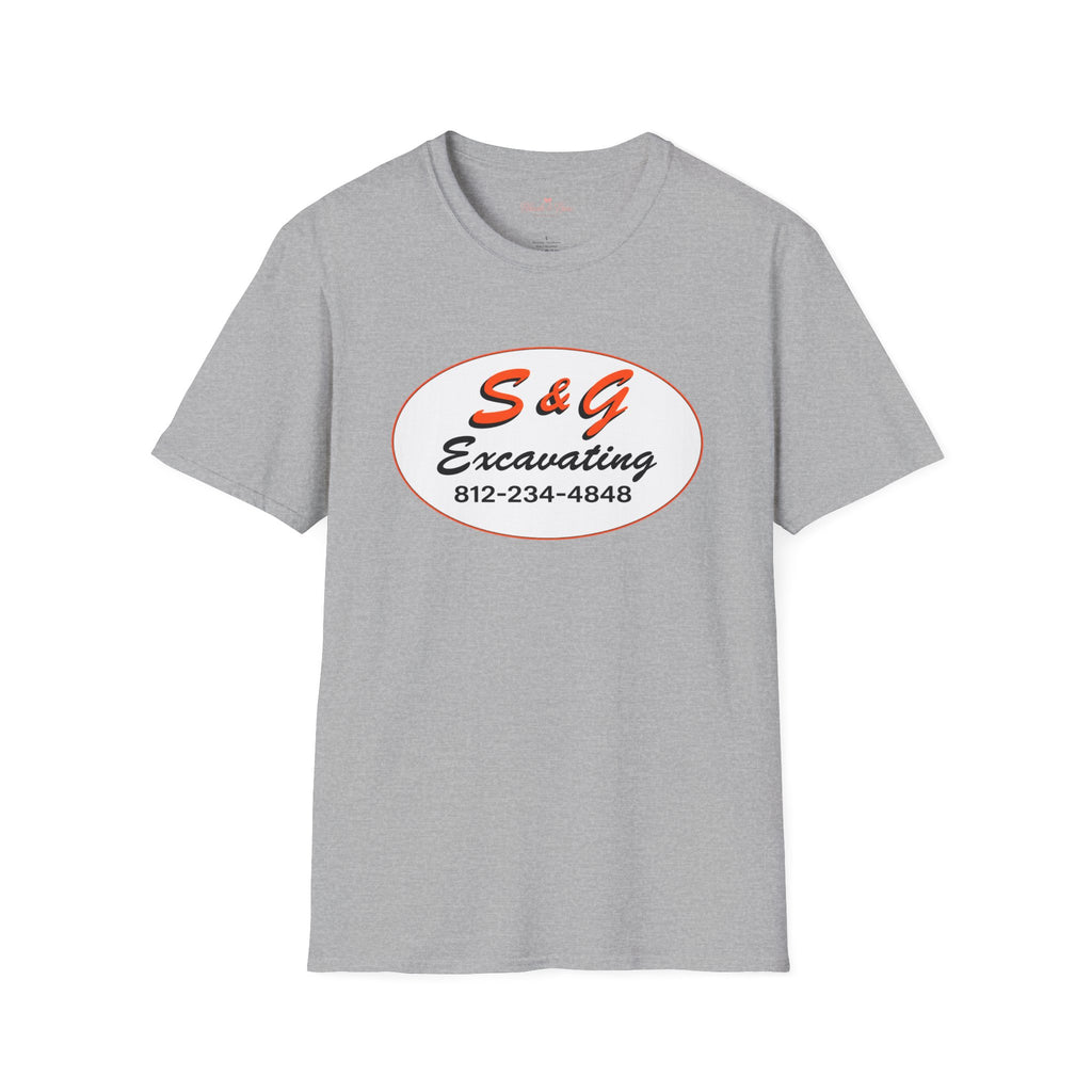 Excavation Logo T-Shirt — S&G Excavating (812-234-4848)