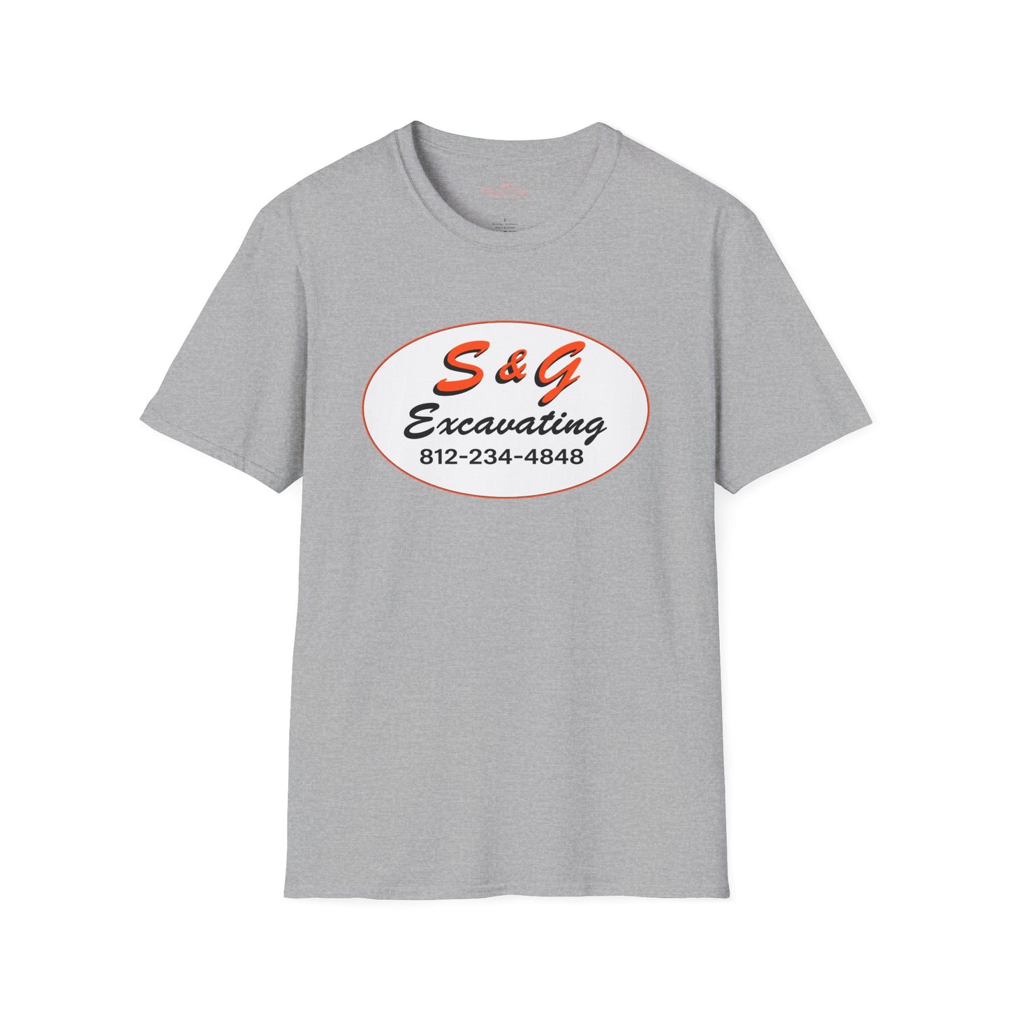 Excavation Logo T-Shirt — S&G Excavating (812-234-4848)