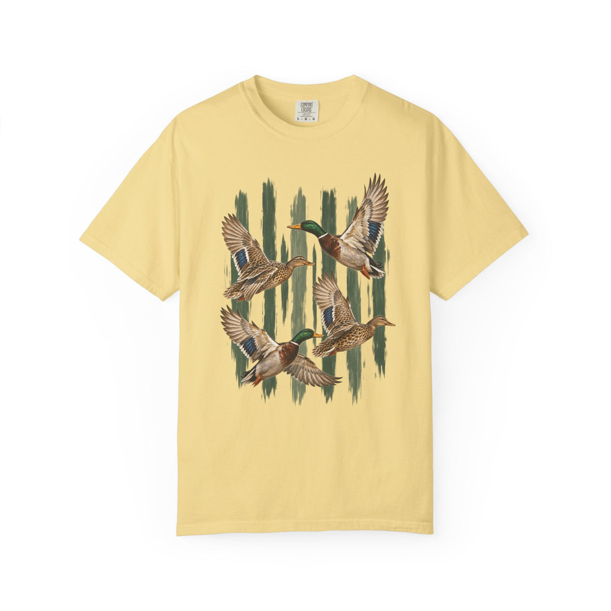 Duck stripped t-shirt