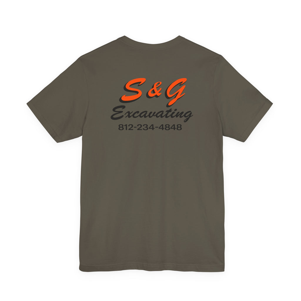 S& G Excavating Short Sleeve Tee