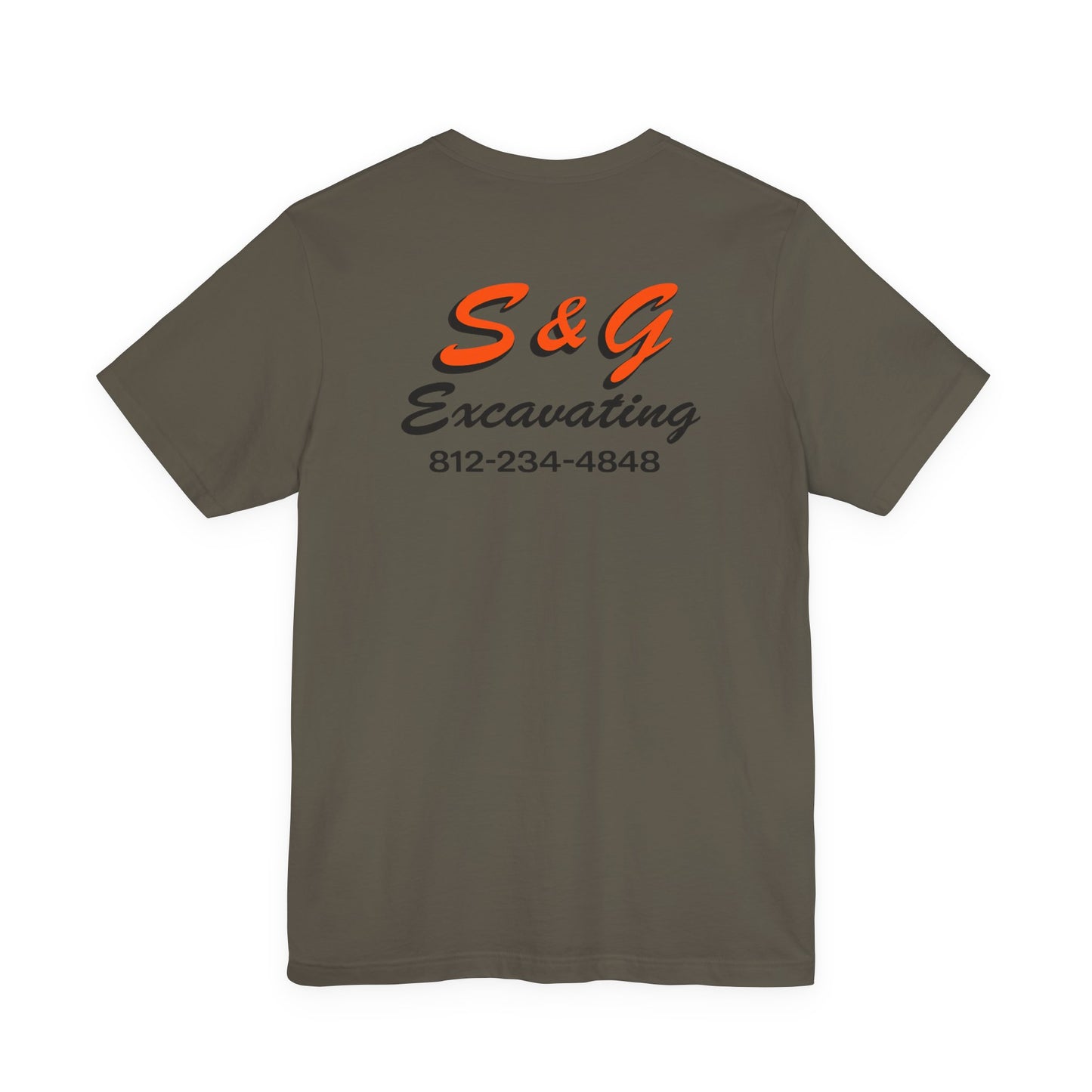 S& G Excavating Short Sleeve Tee