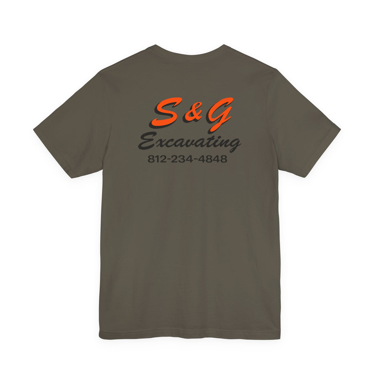S& G Excavating Short Sleeve Tee