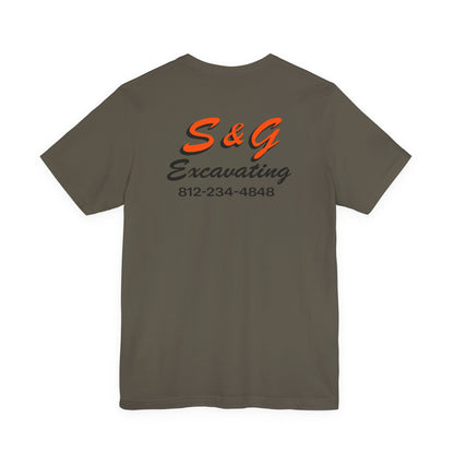 S& G Excavating Short Sleeve Tee