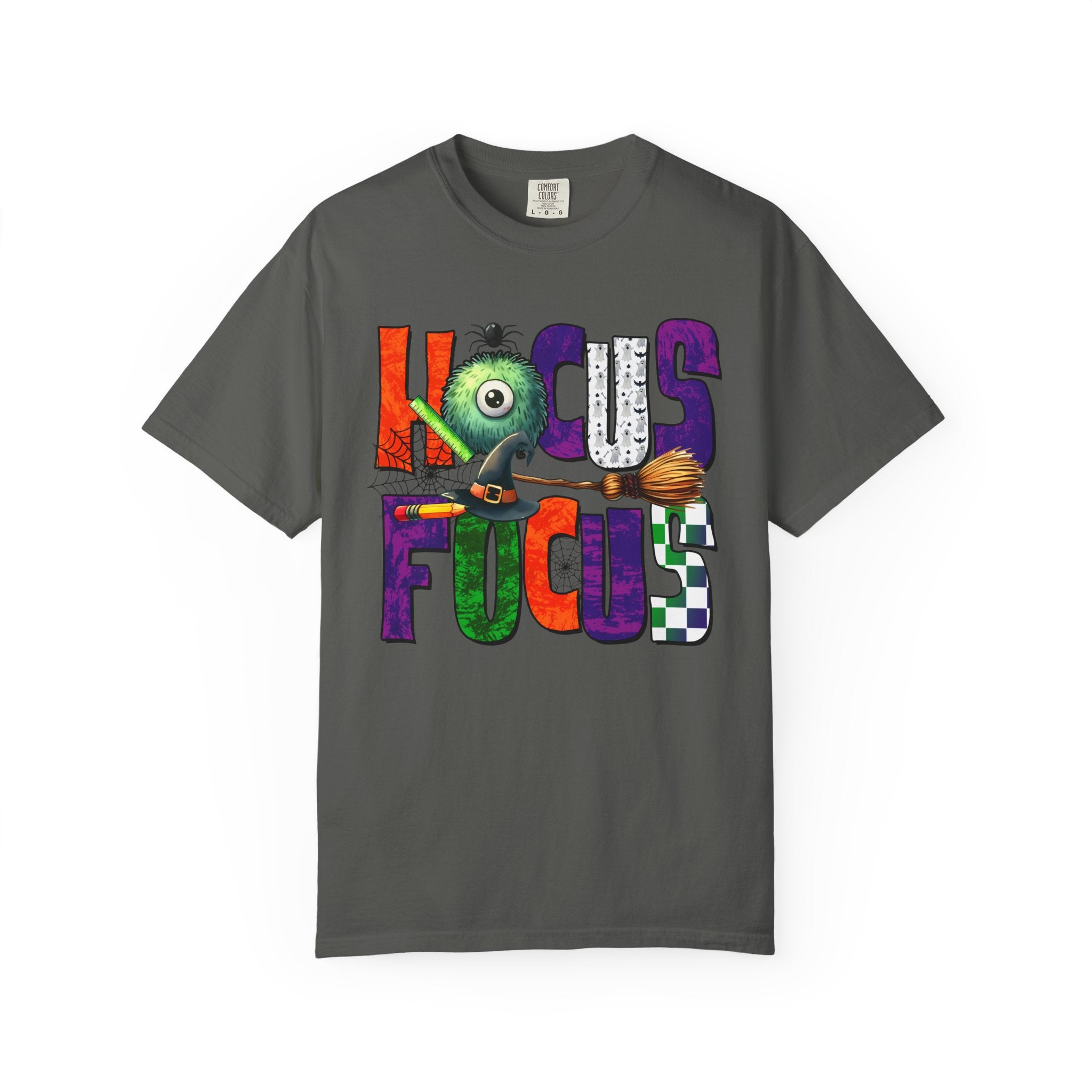 Kids' 'Hocus Focus' Halloween T-Shirt — Playful Monster Magic Tee