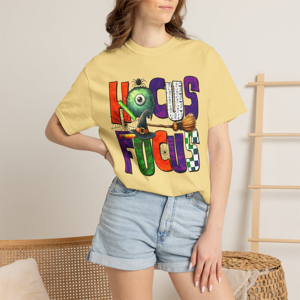 Kids' 'Hocus Focus' Halloween T-Shirt — Playful Monster Magic Tee