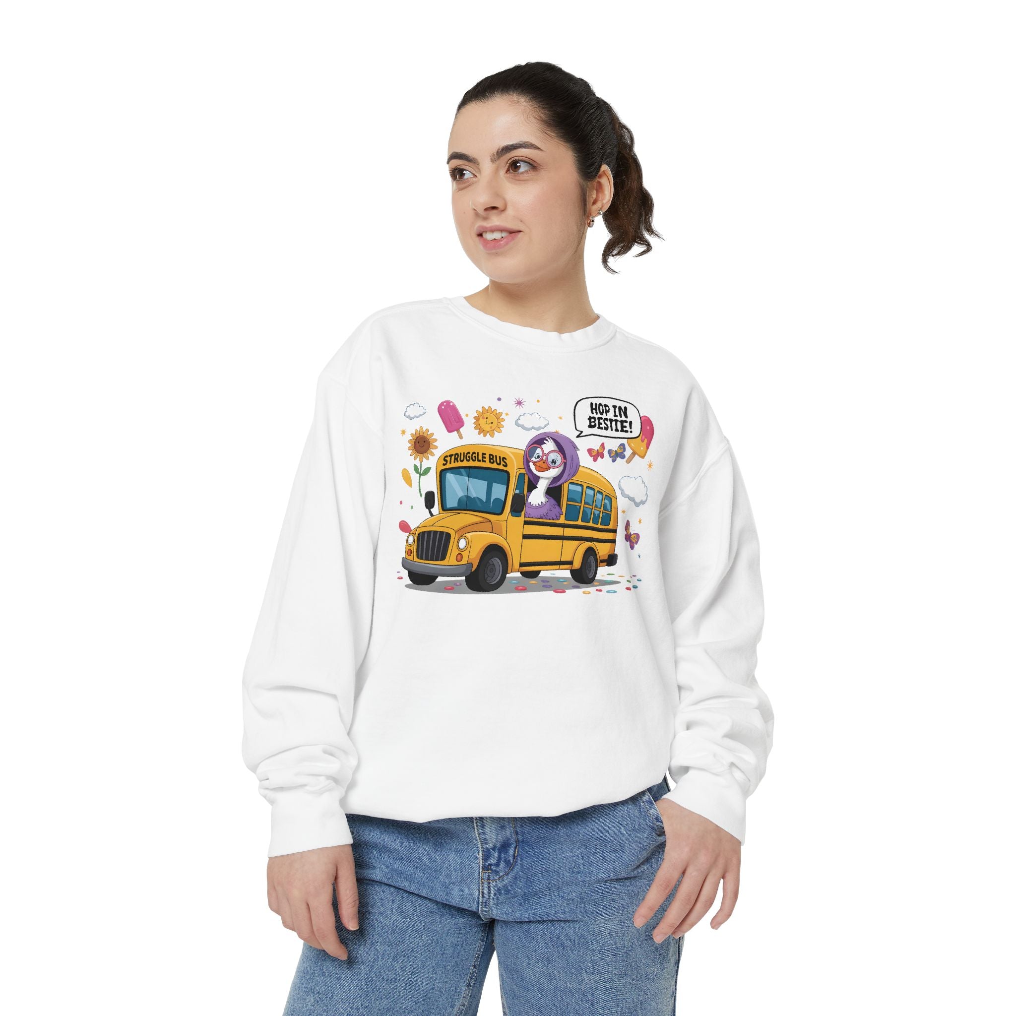 School Bus Crewneck