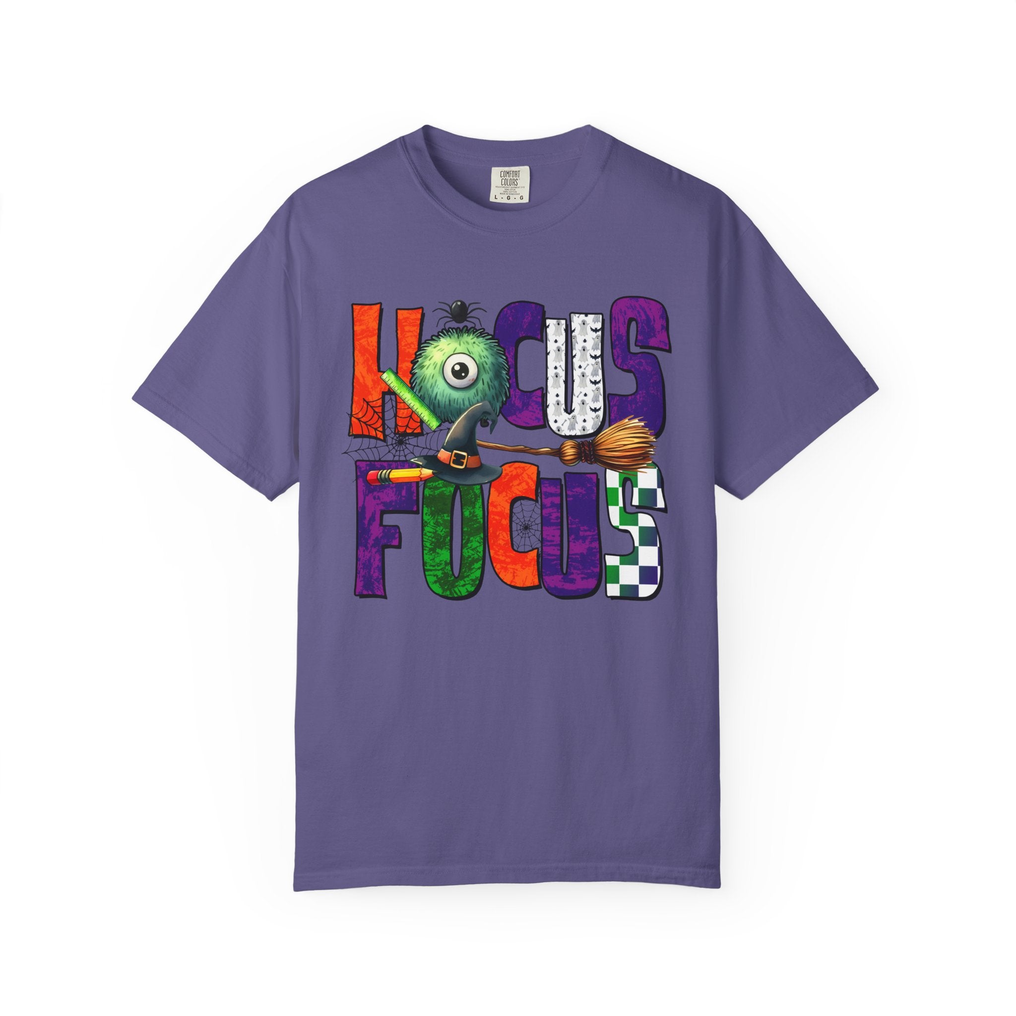 Kids' 'Hocus Focus' Halloween T-Shirt — Playful Monster Magic Tee