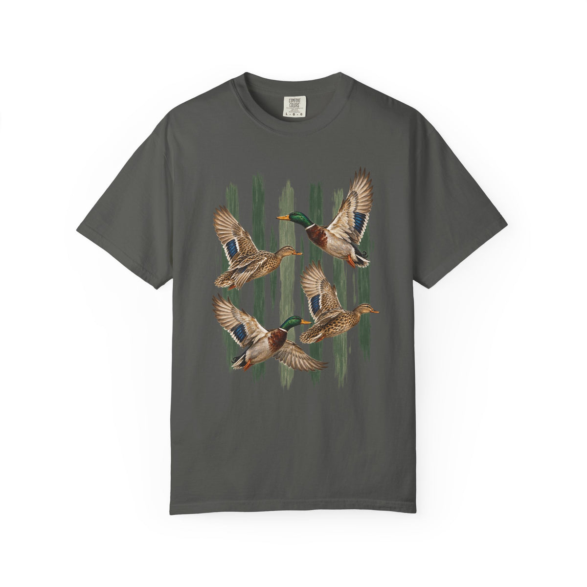 Duck stripped t-shirt