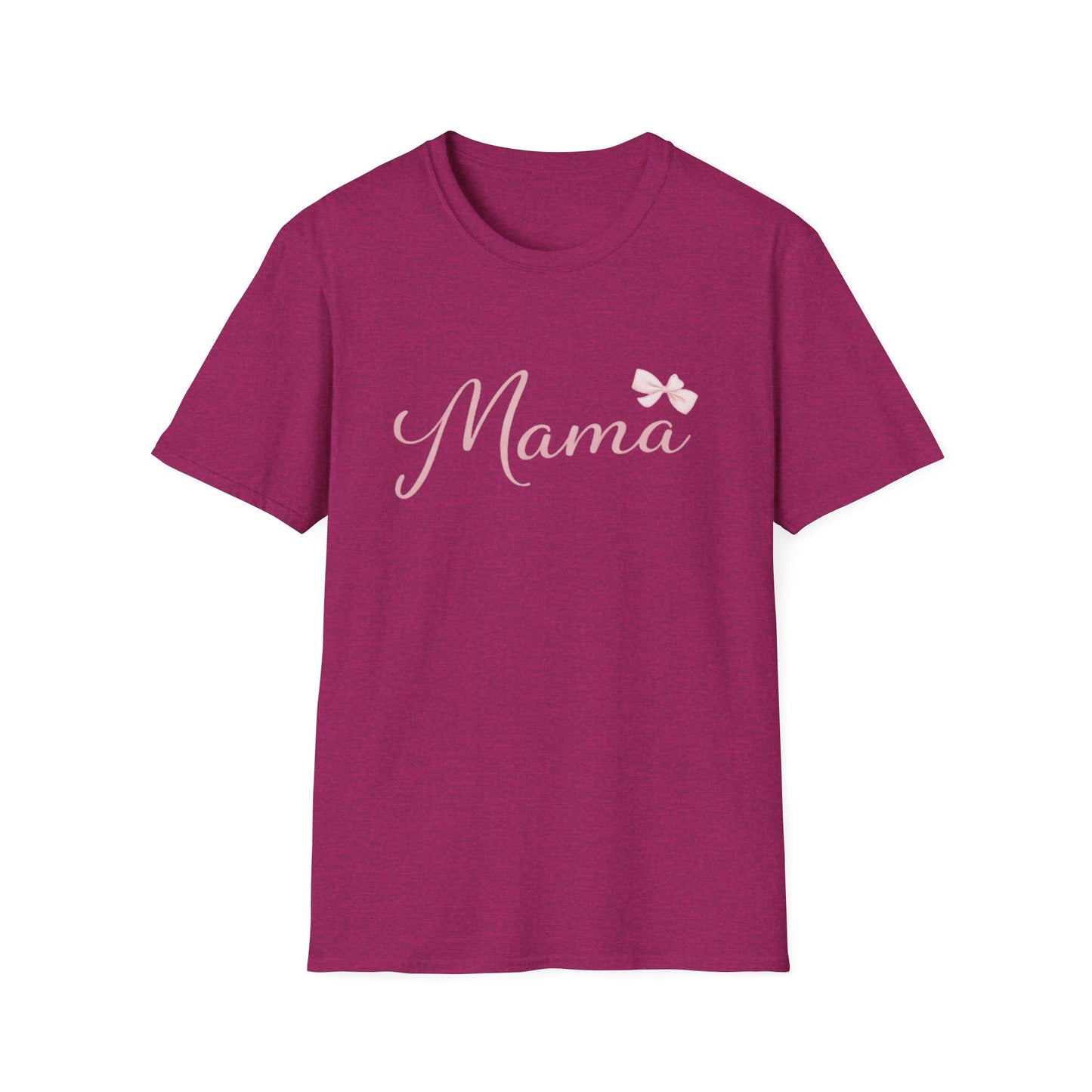 MAMA T-Shirt | pink calligraphy, motherhood tee | Matching MINI Tee