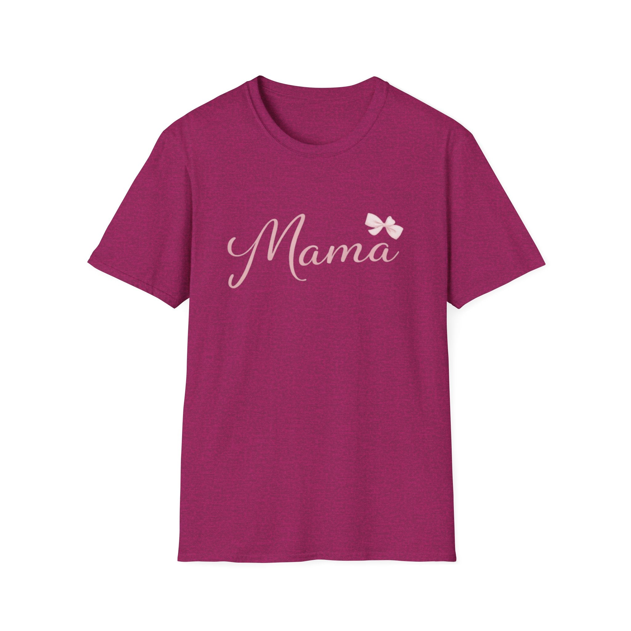 MAMA T-Shirt | pink calligraphy, motherhood tee | Matching MINI Tee