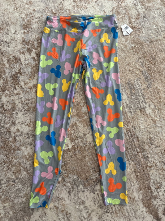 NWT Disney-Inspired Pastel Mouse Balloon Leggings | Medium