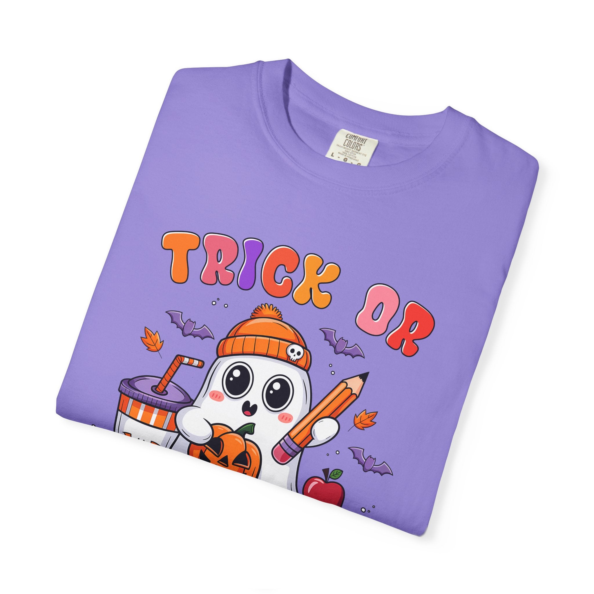 Trick or Teach Halloween Teacher Tee