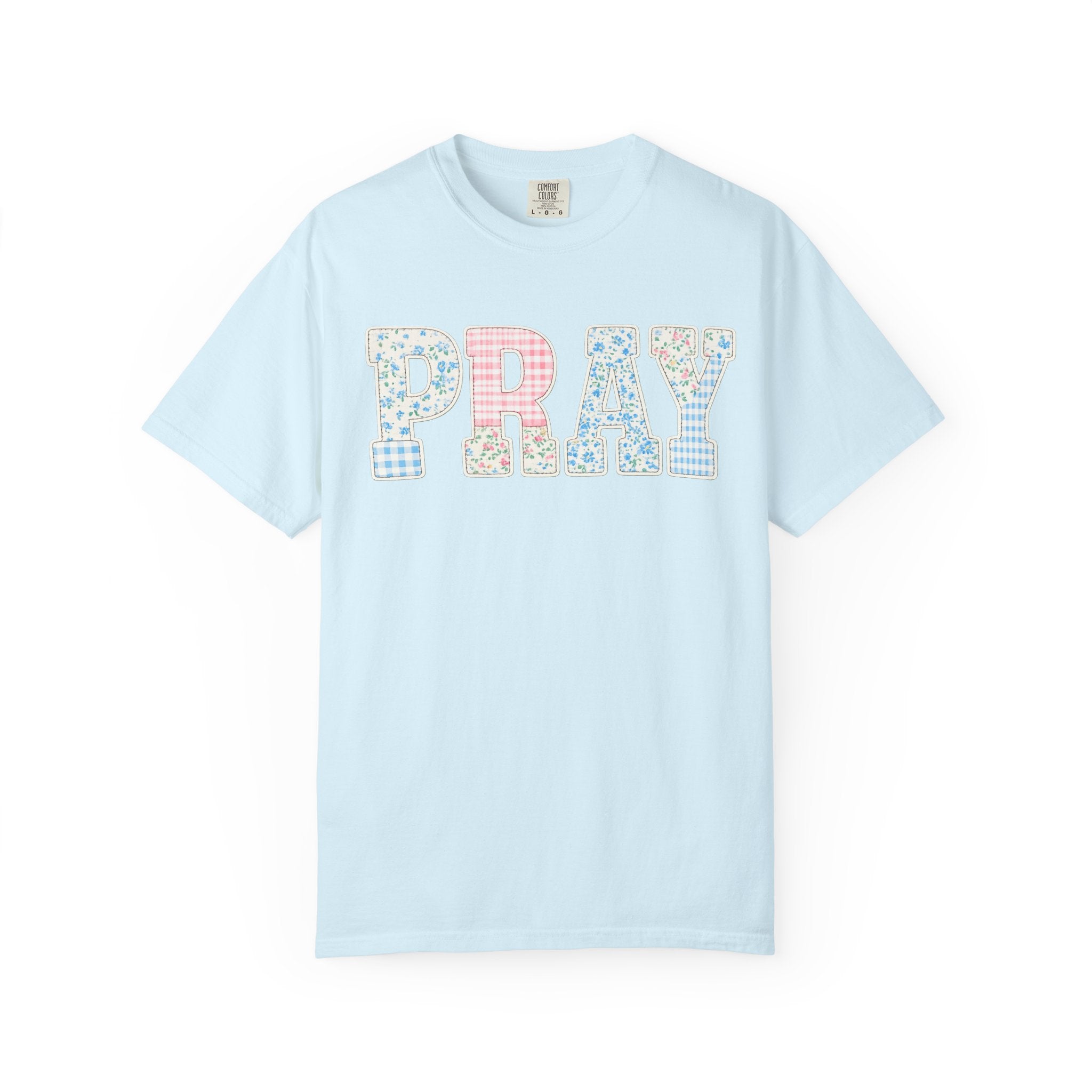 Pray Patchwork Tee