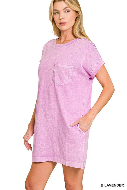 Zenana Cotton T-shirts Dress