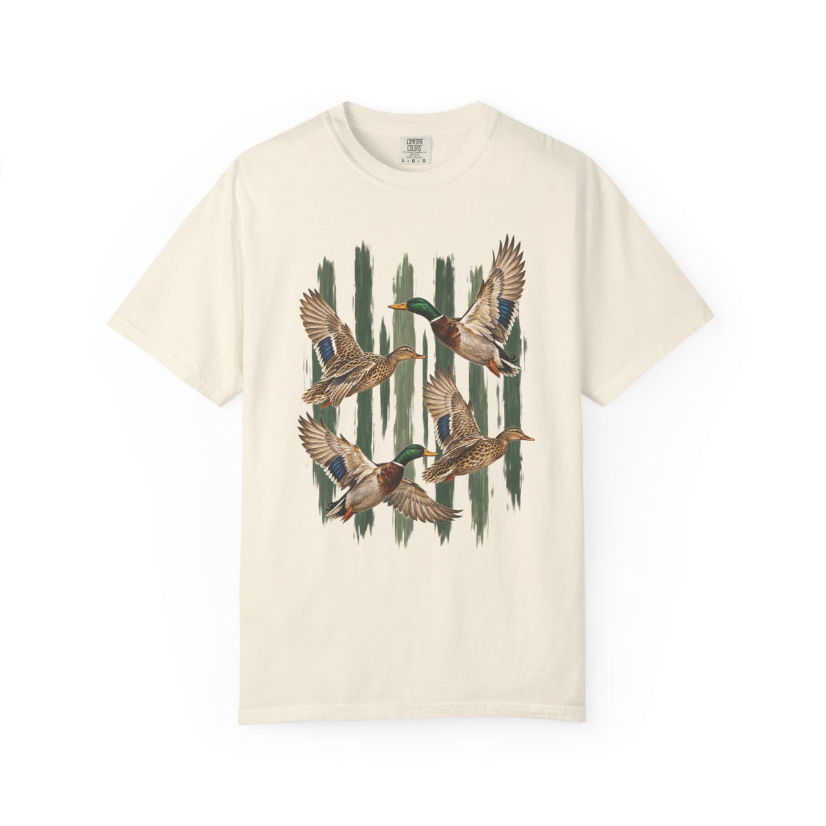 Duck stripped t-shirt