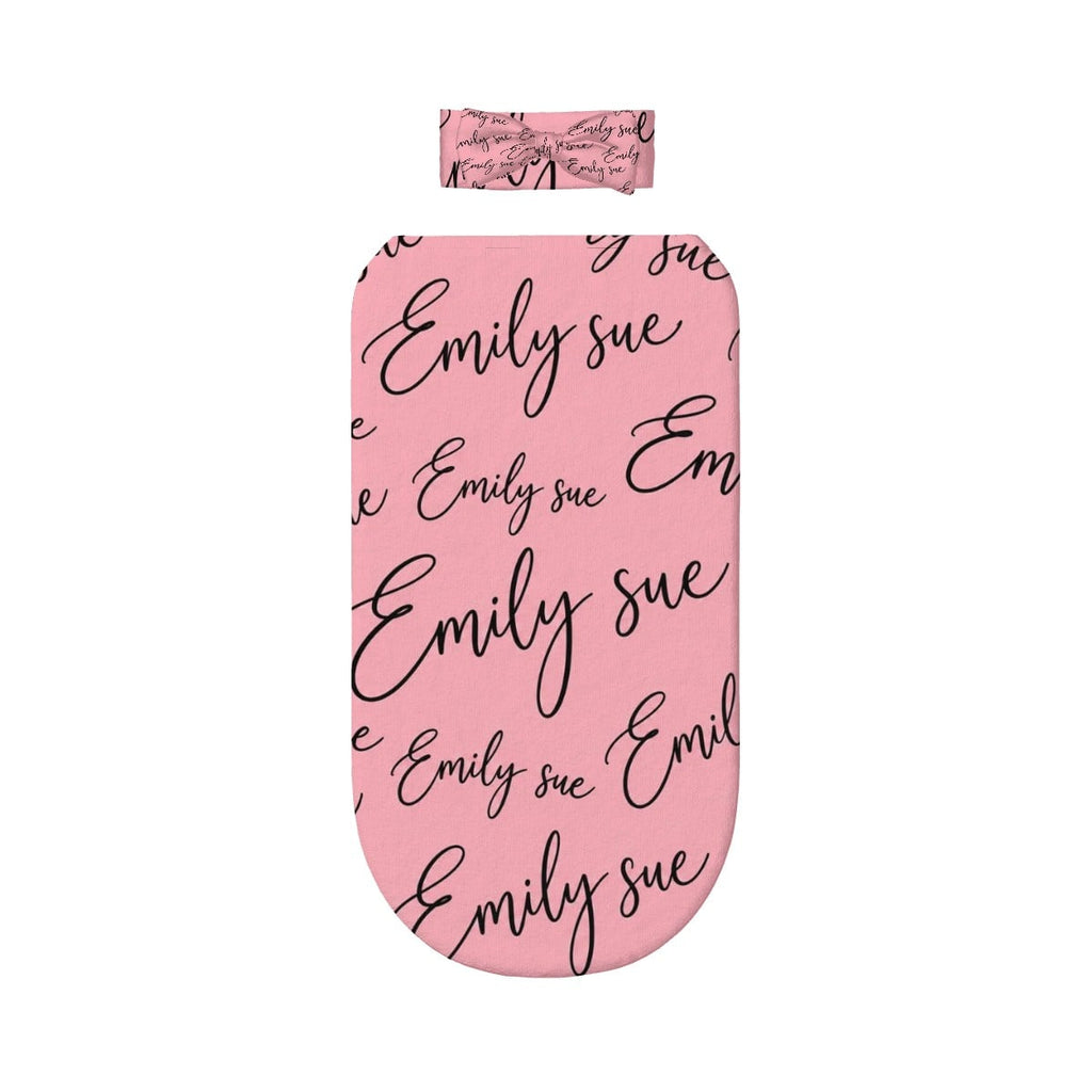 Baby Swaddle Sack with Baby Headband