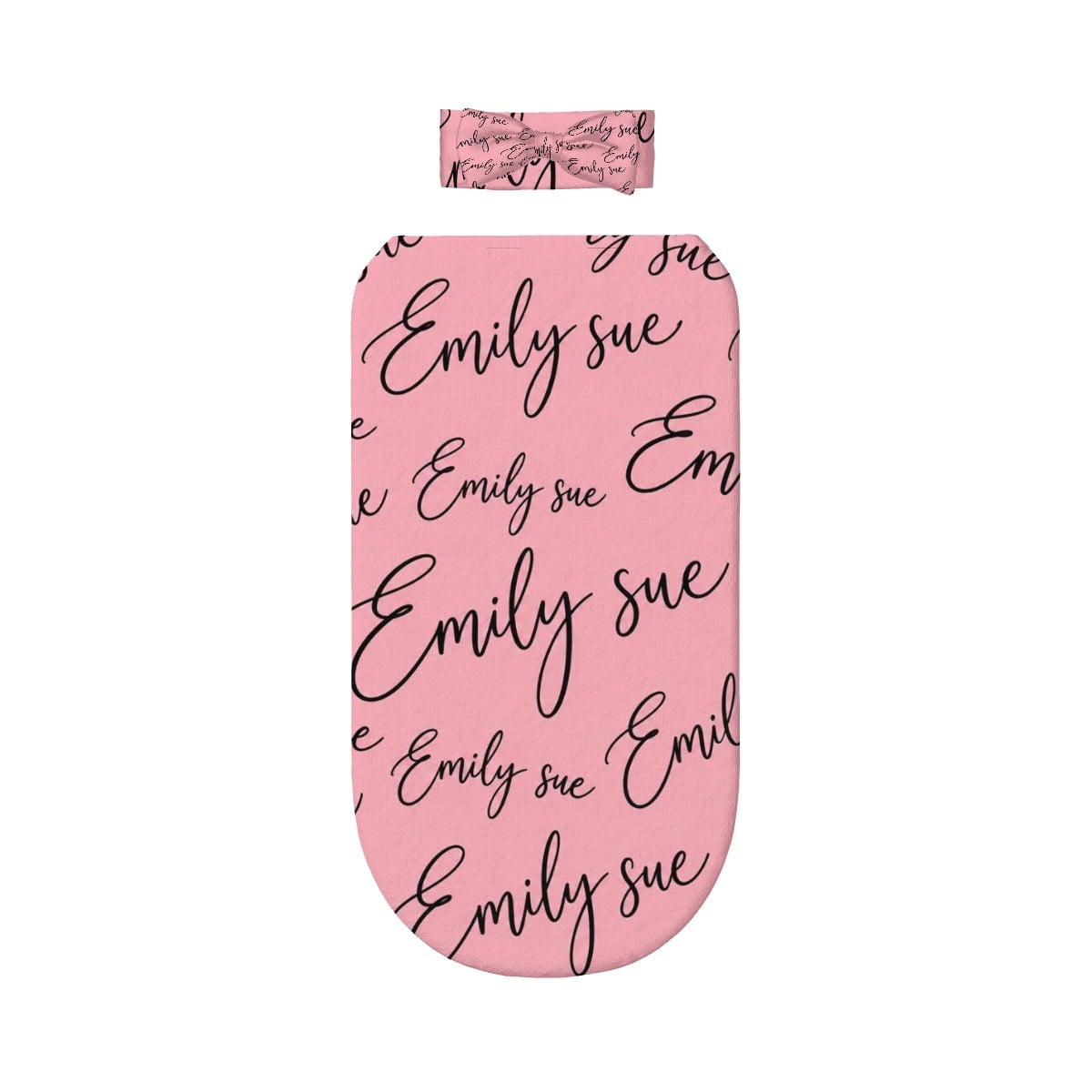 Baby Swaddle Sack with Baby Headband