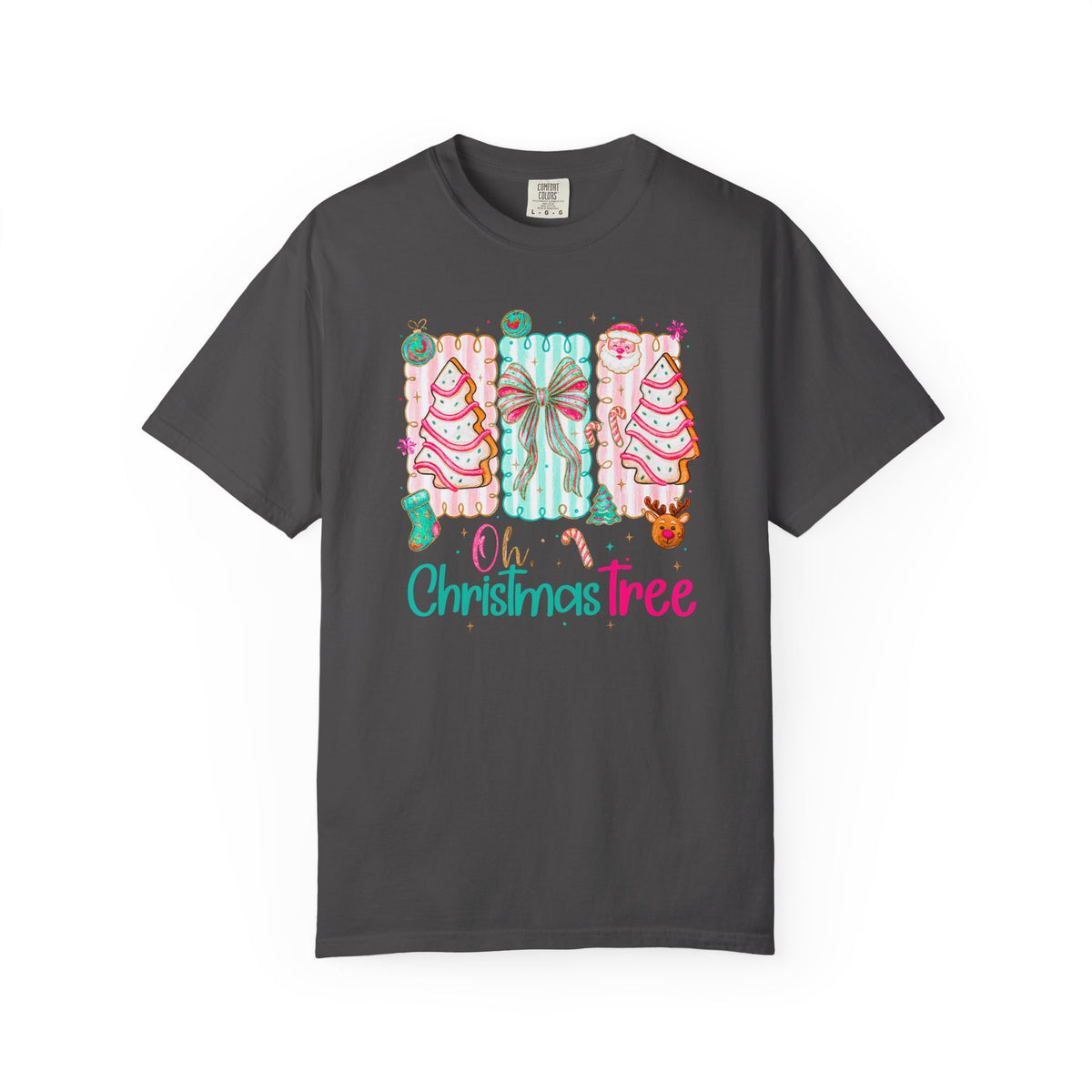 Christmas Tree Candy Cane T-Shirt
