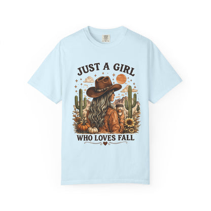 Just A Girl Who Loves Fall Tee