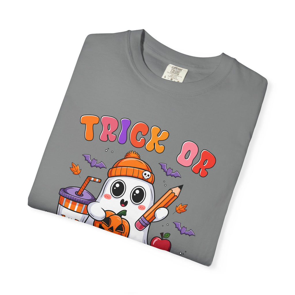 Trick or Teach Halloween Teacher Tee