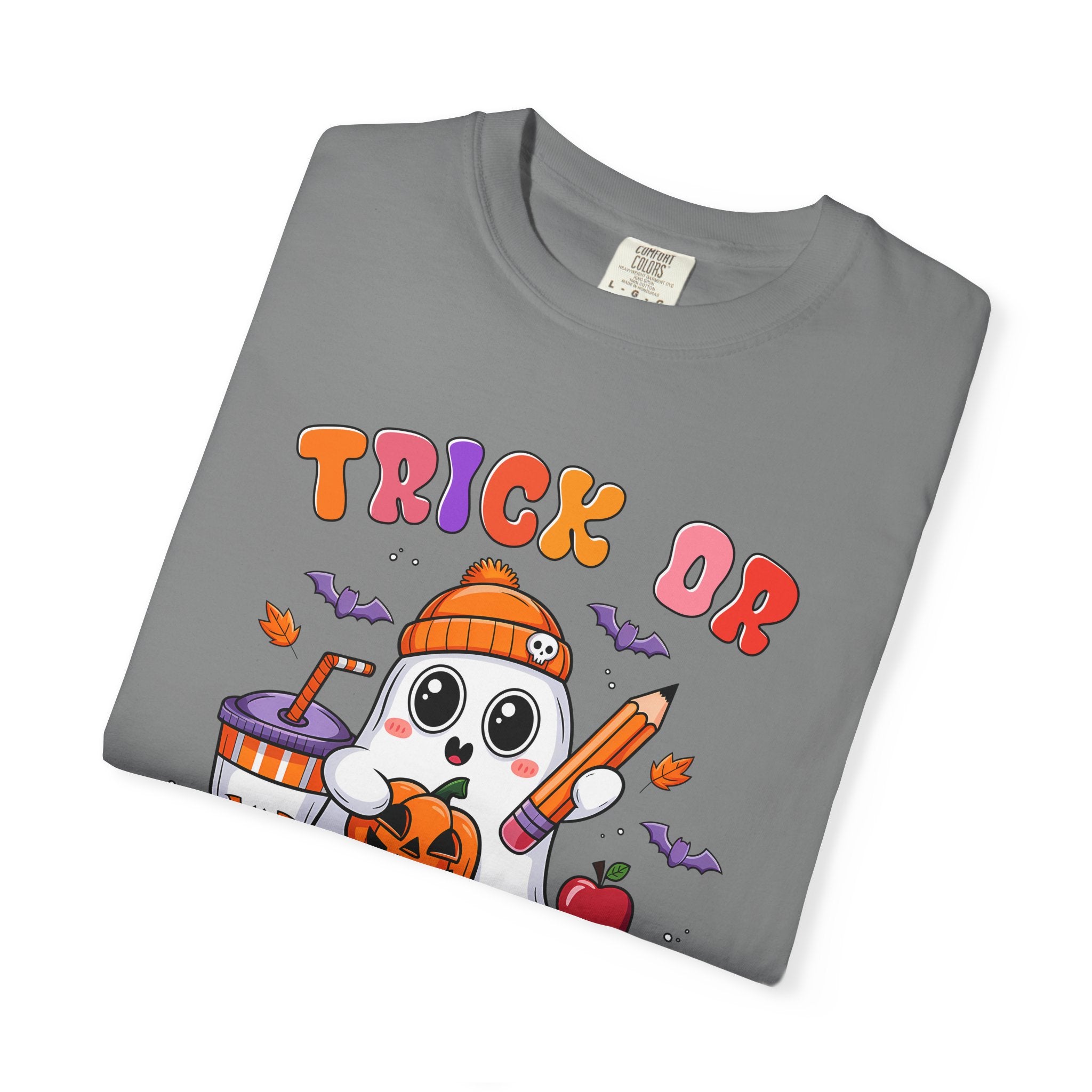 Trick or Teach Halloween Teacher Tee