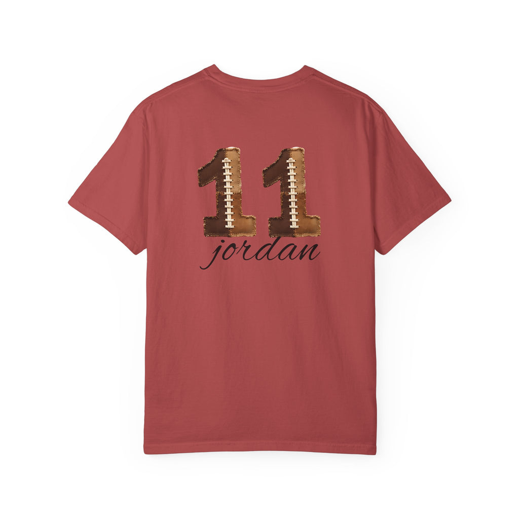 That’s My Son Football T-Shirt — Personalized Jersey Number Tee