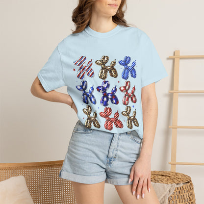 Firecracker Balloon Dog Graphic Tee