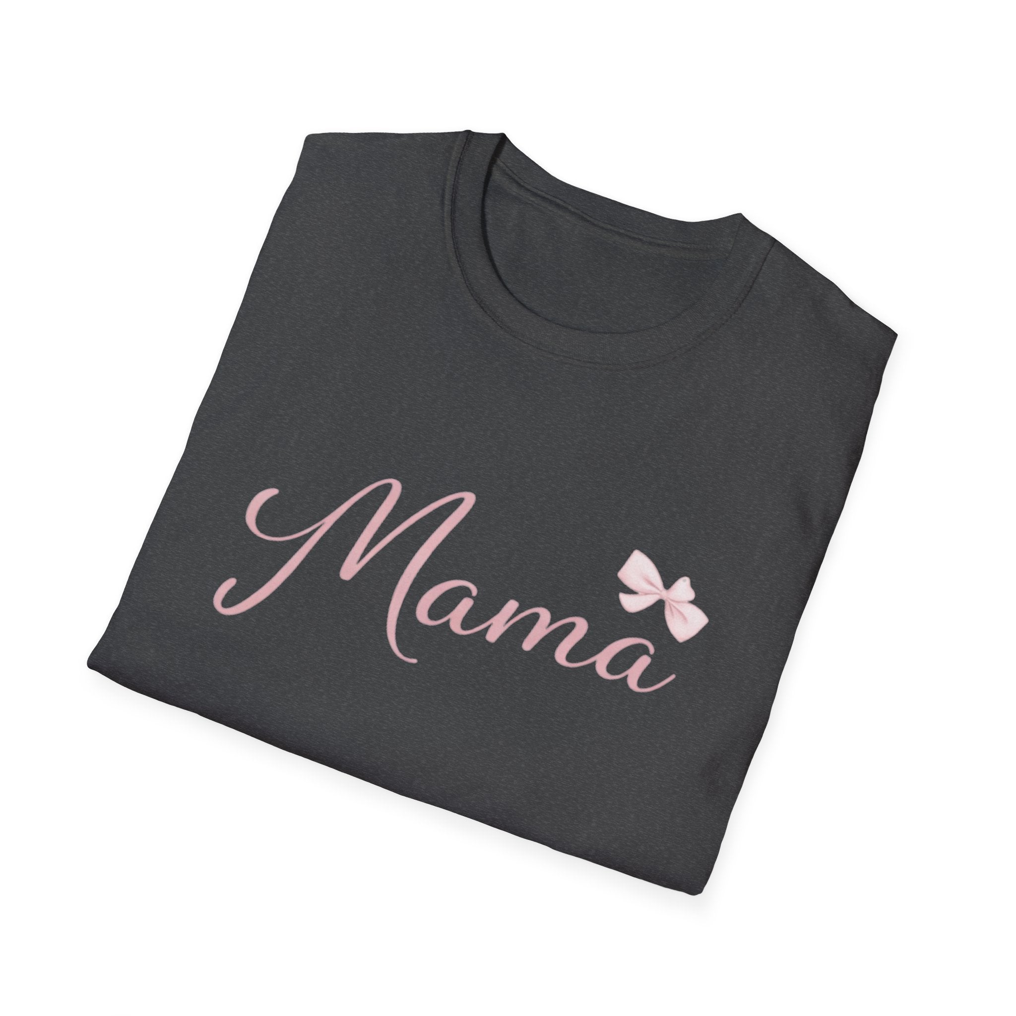 MAMA T-Shirt | pink calligraphy, motherhood tee | Matching MINI Tee
