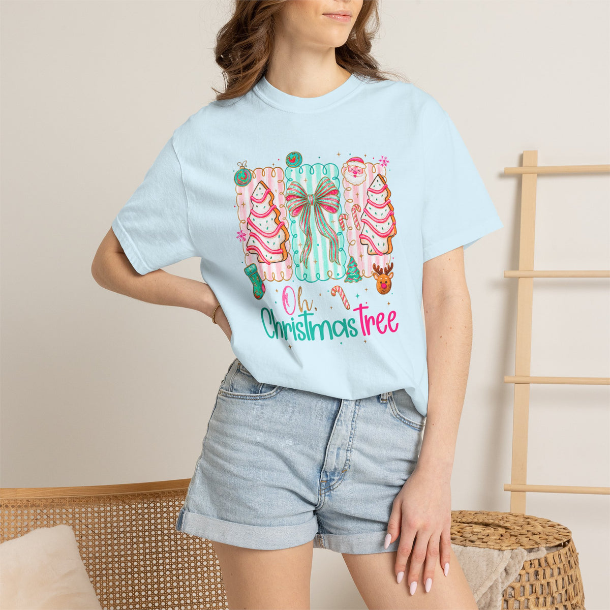 Christmas Tree Candy Cane T-Shirt