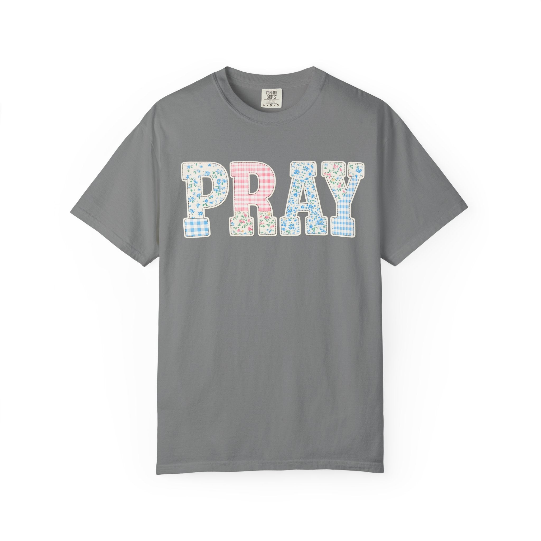 Pray Patchwork Tee