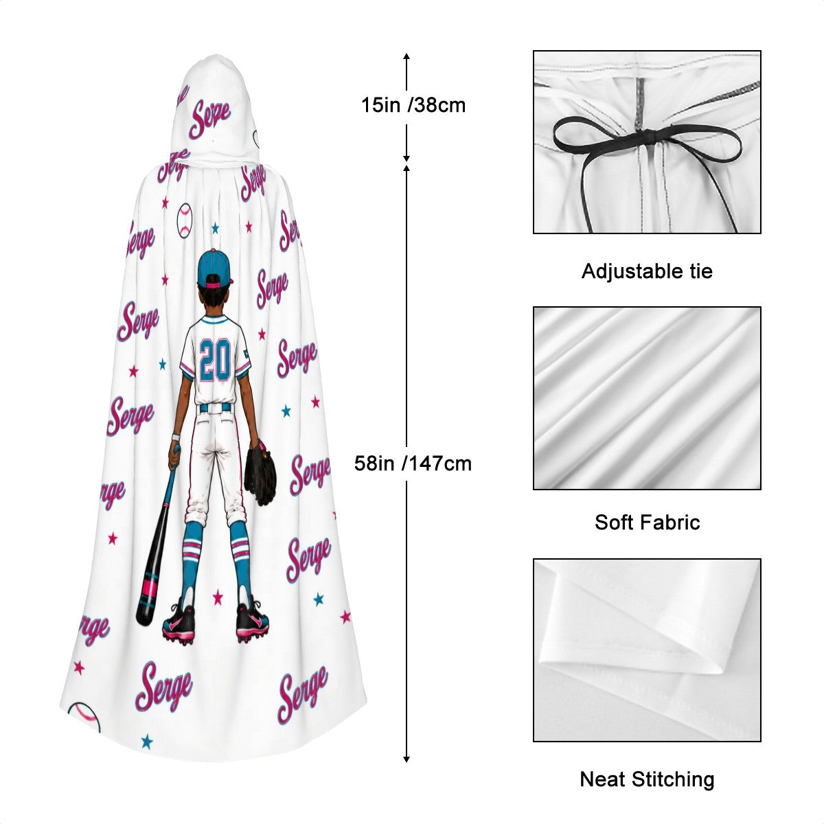 Serge Hoodie Blanket