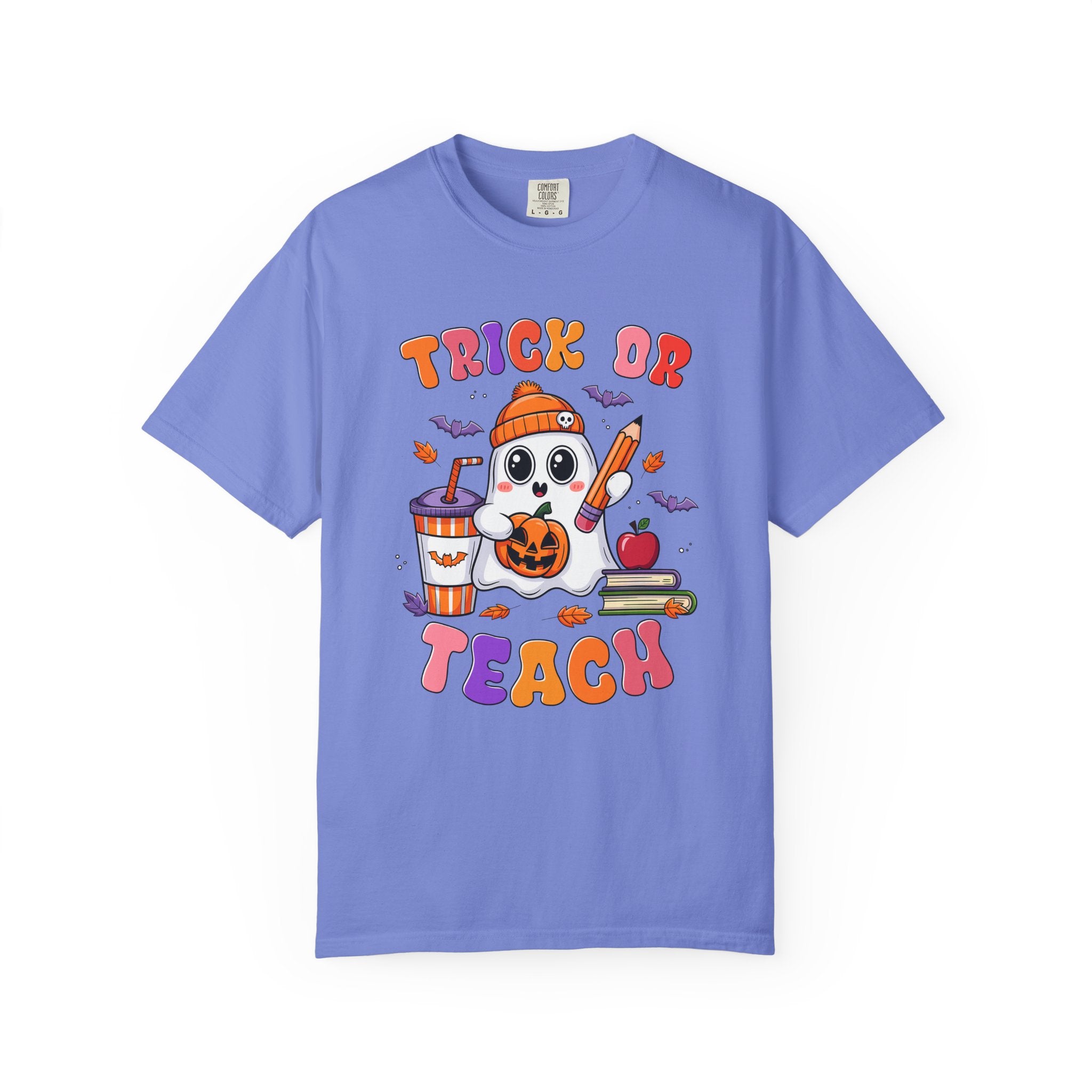 Trick or Teach Halloween Teacher Tee