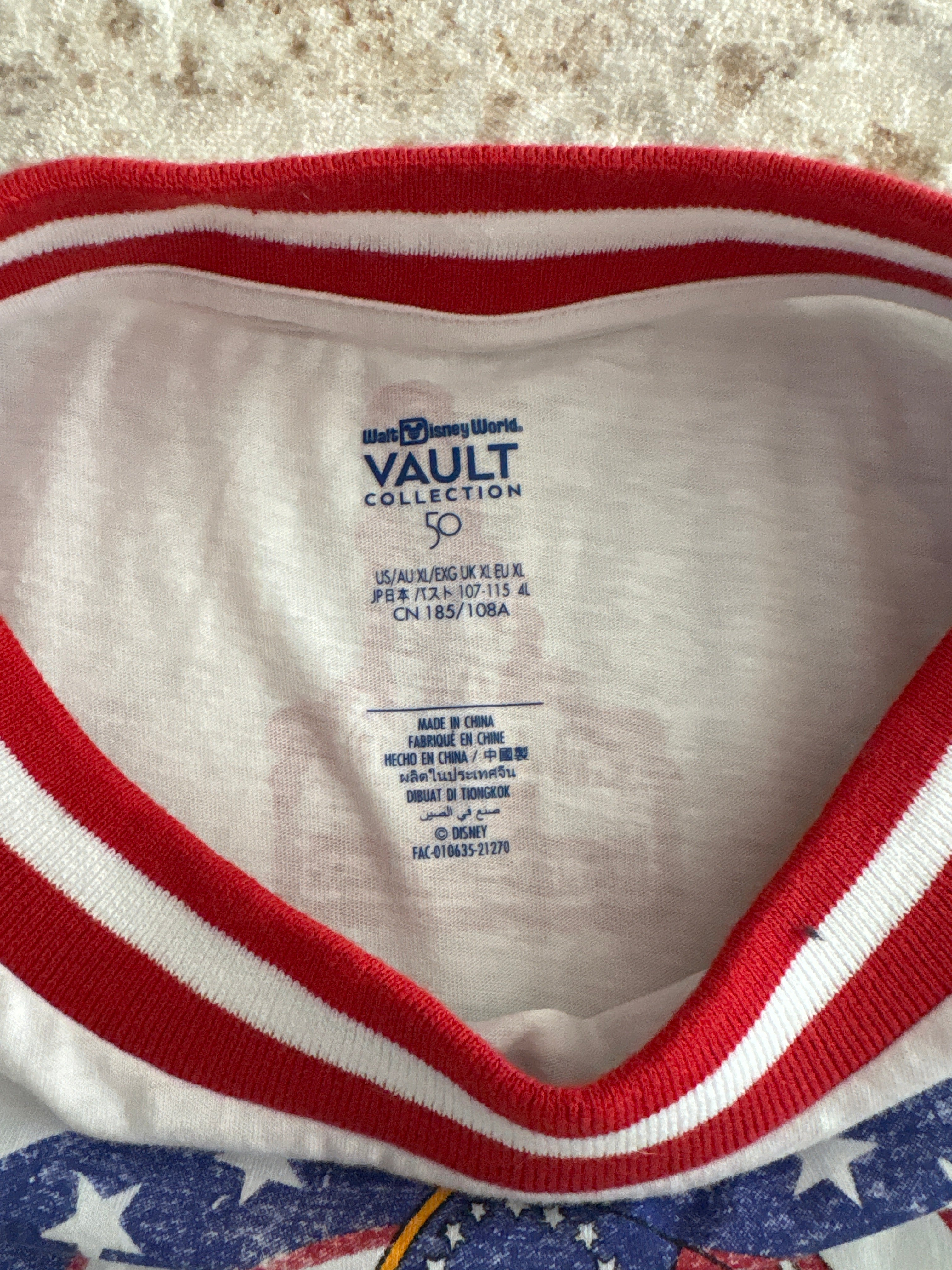 Disney America on Parade Graphic Tank Top | XL