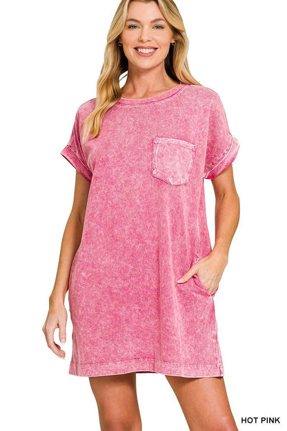 Zenana Cotton T-shirts Dress
