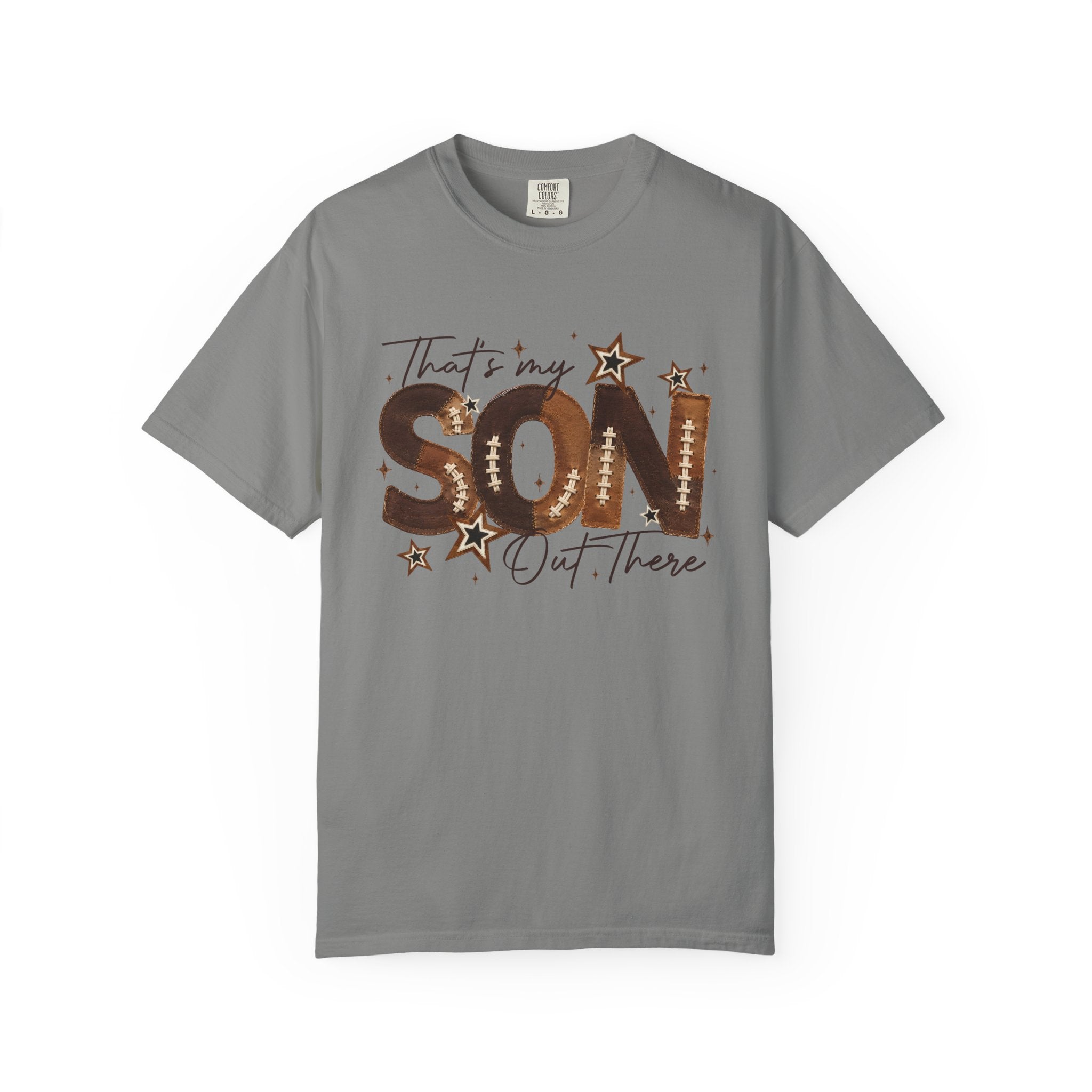 That’s My Son Football T-Shirt — Personalized Jersey Number Tee