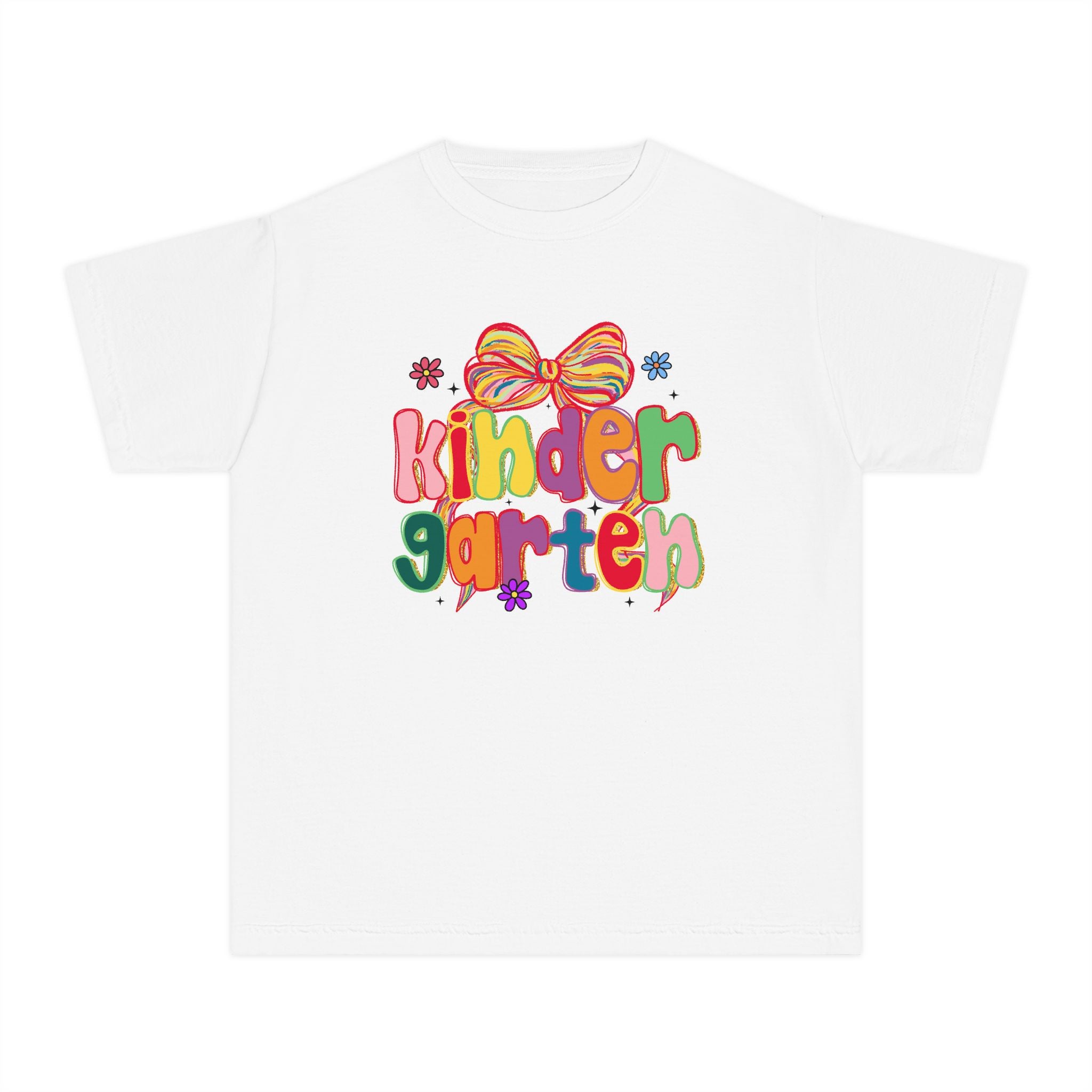 Kindergarten Bow Youth Tee