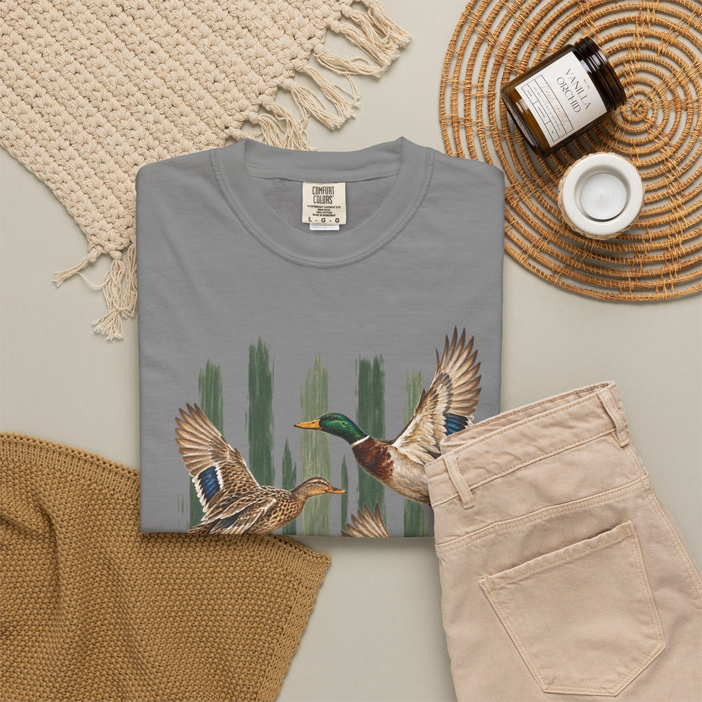 Duck stripped t-shirt