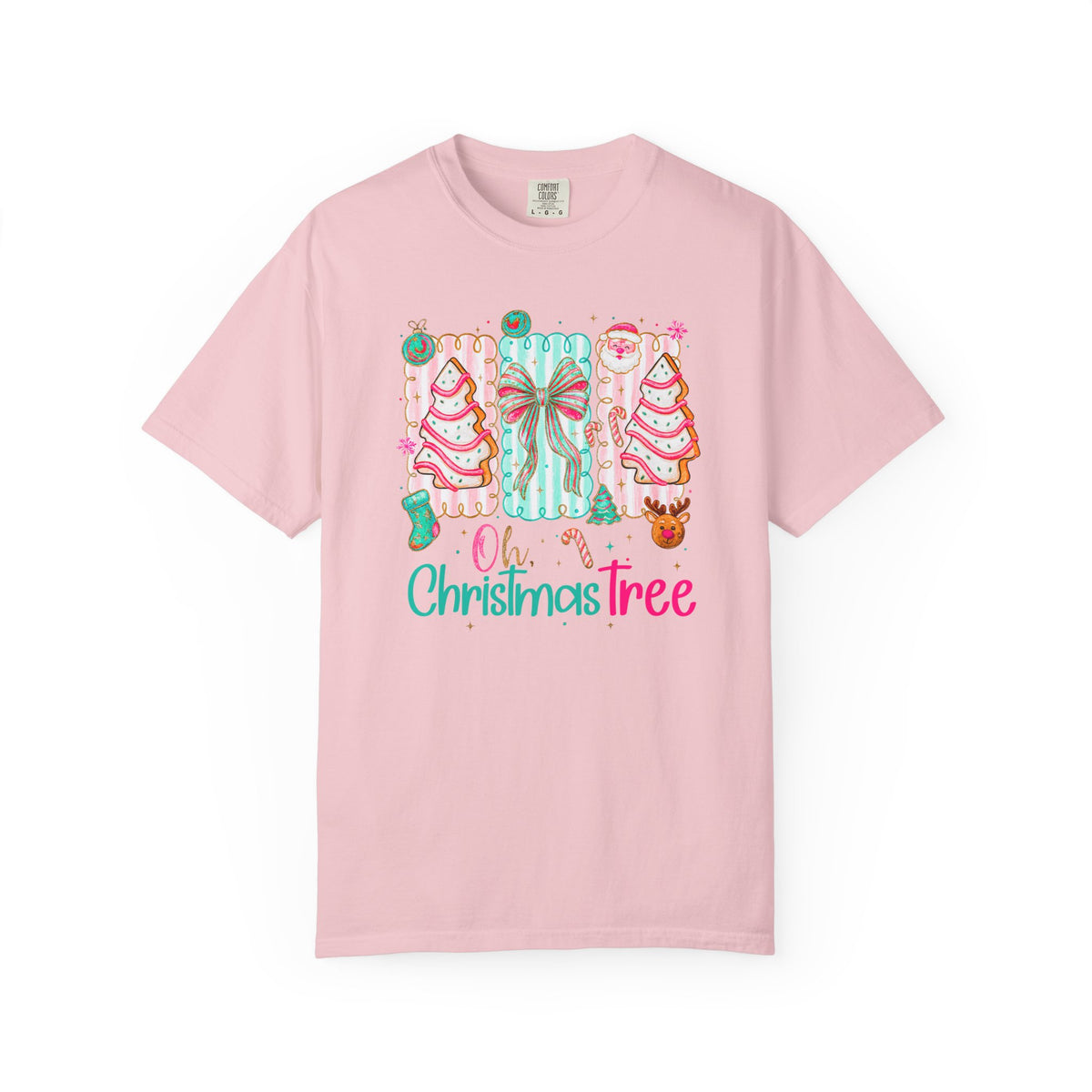 Christmas Tree Candy Cane T-Shirt