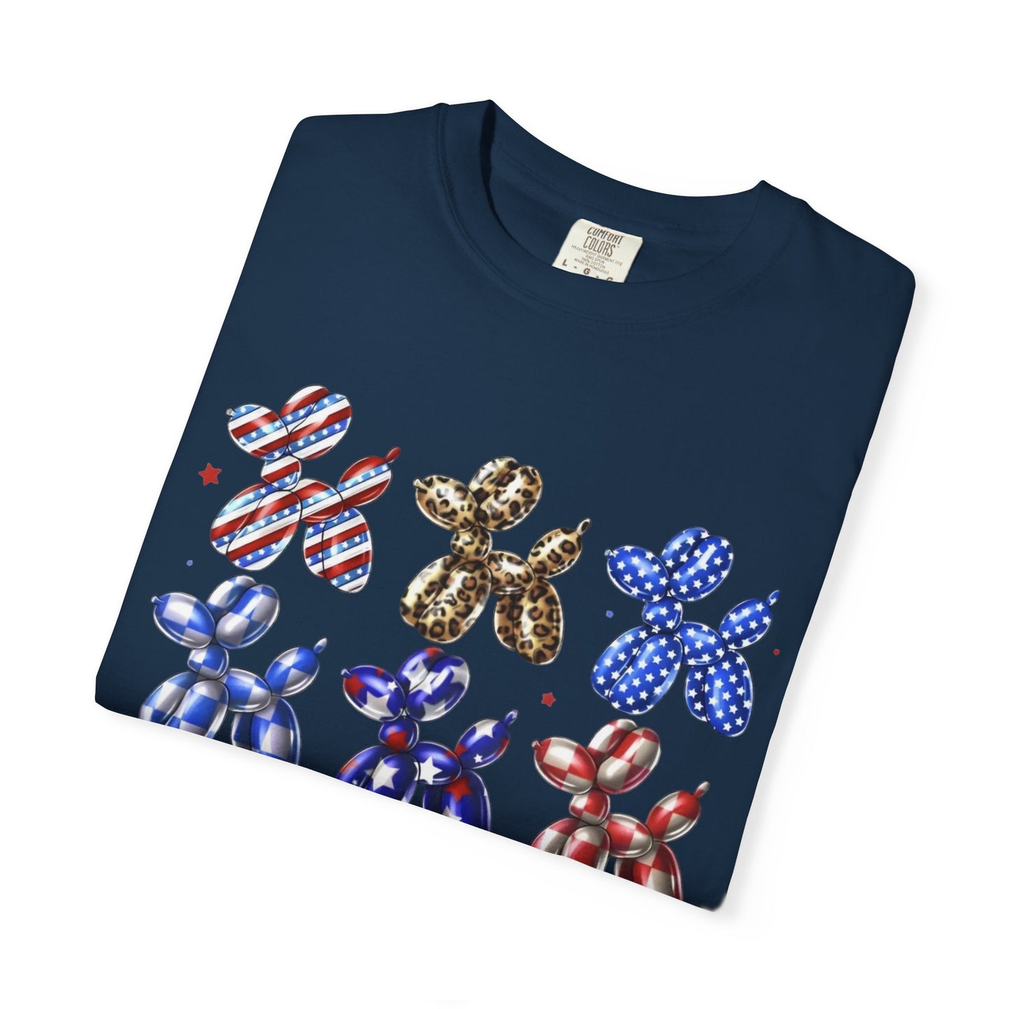 Firecracker Balloon Dog Graphic Tee