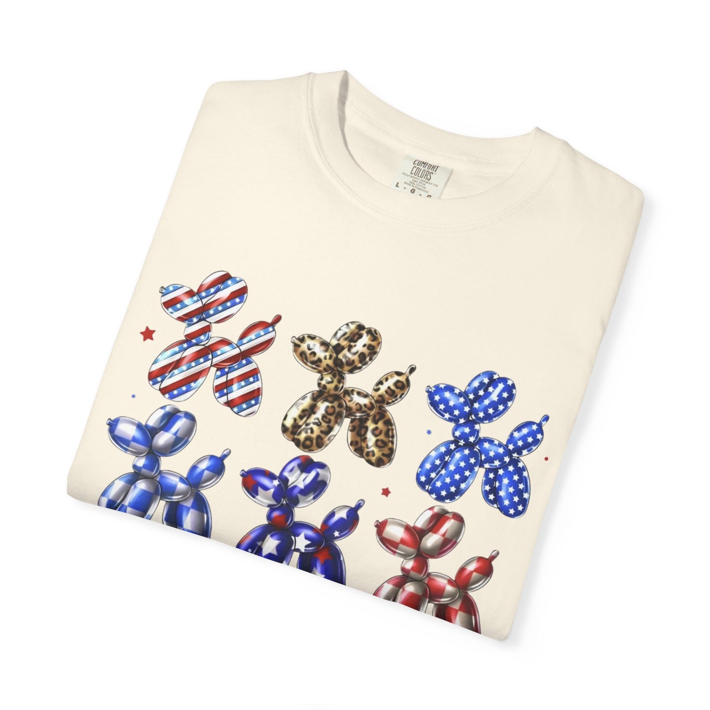 Firecracker Balloon Dog Graphic Tee