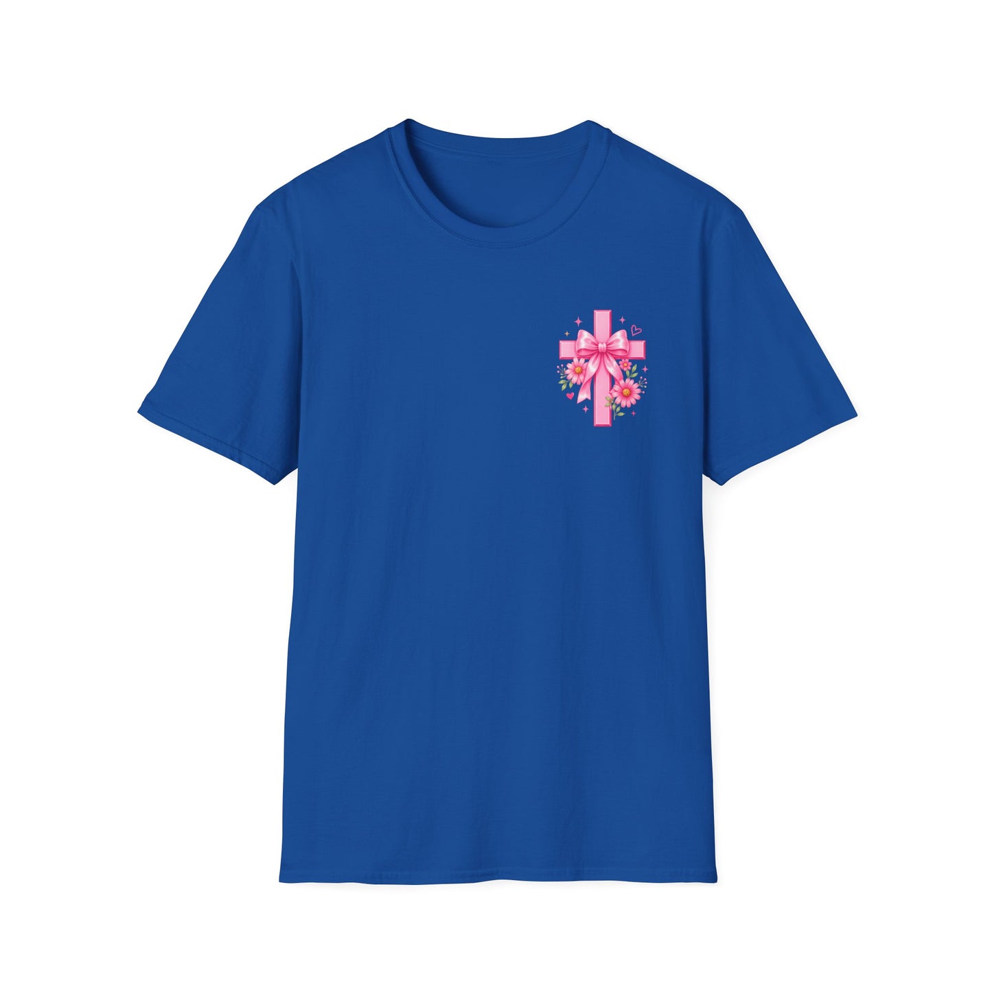 God Is In The Details Tee | Coquette Christian Shirt | Girly Faith Graphic Tee | Pink Bow Cross Shirt | Trendy Boutique Top