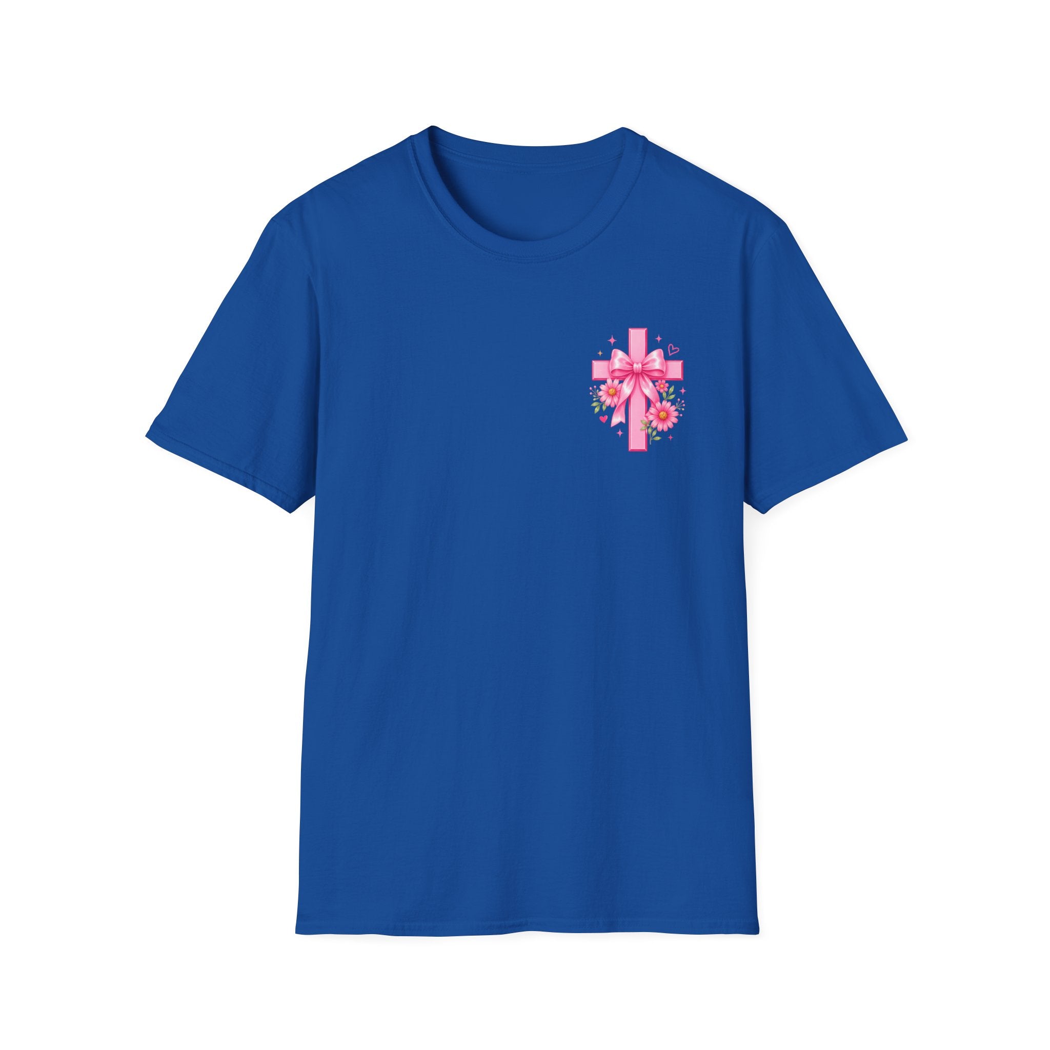 God Is In The Details Tee | Coquette Christian Shirt | Girly Faith Graphic Tee | Pink Bow Cross Shirt | Trendy Boutique Top