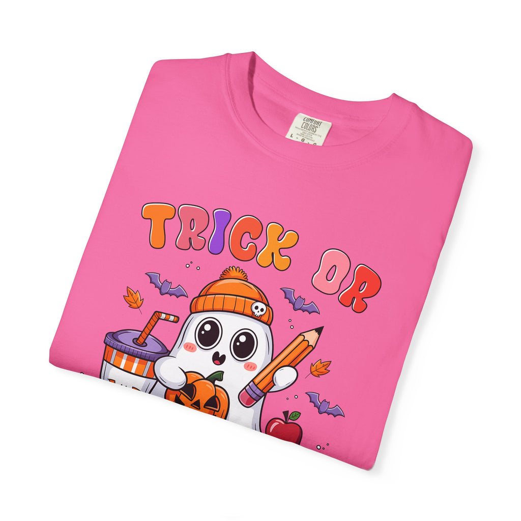 Trick or Teach Halloween Teacher Tee