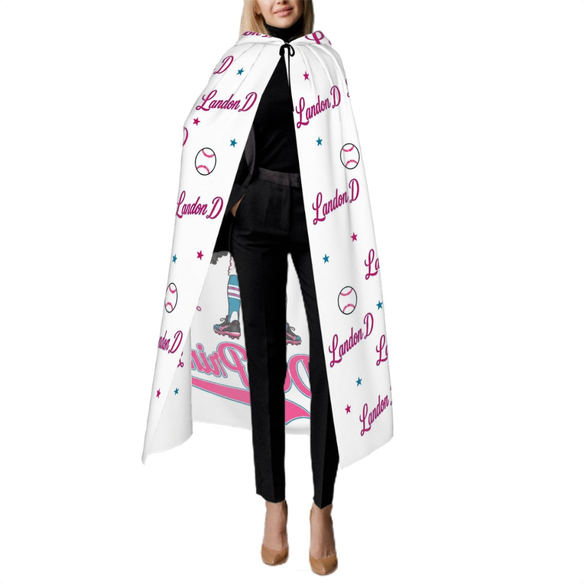 Landon D. Hoodie Blanket